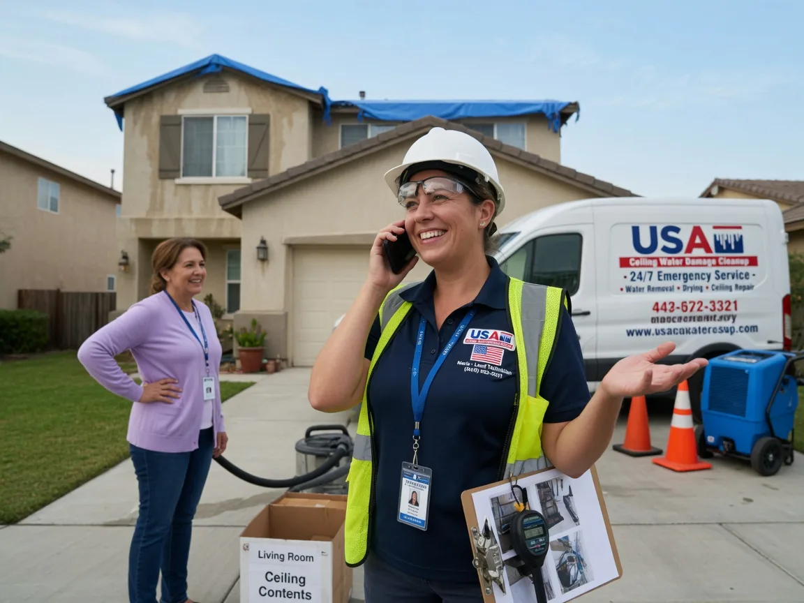 Ceiling Water Damage Restoration Ochelata, OK FAQs